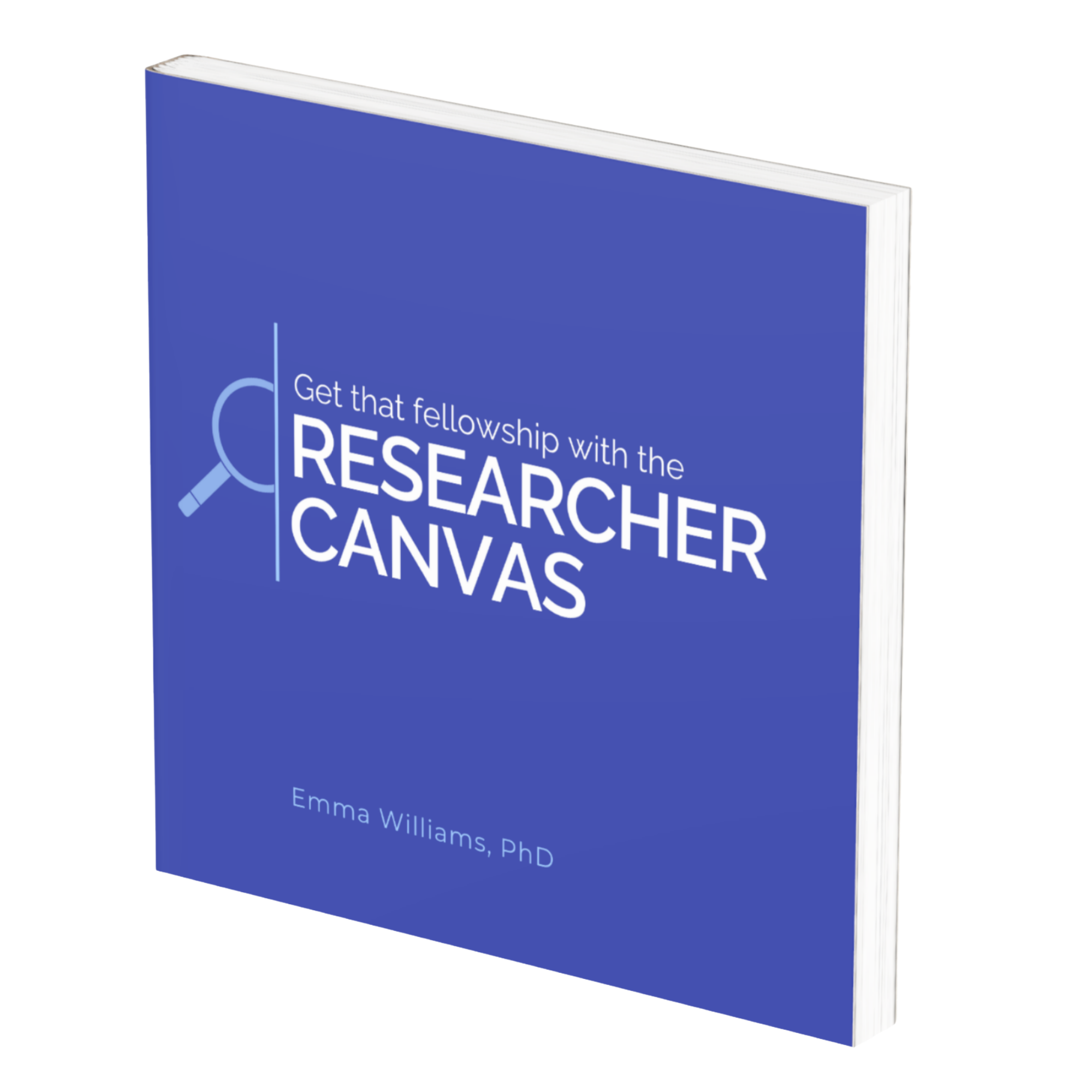 Cover of Get That Fellowship with the Researcher Canvas